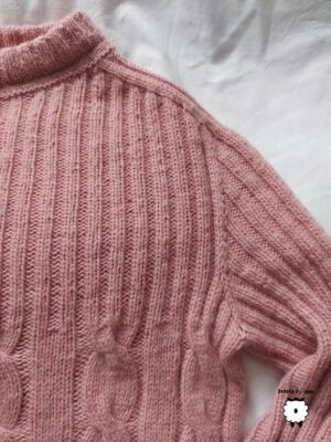Sweter z warkoczami CECILIA